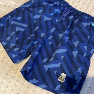 Psycho Bunny Swim Trunks in dazzling blue - boys